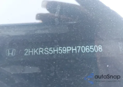 2023 Honda Cr-V Hybrid Sport из США, поврежденный, VIN 2HKRS5H59PH706508